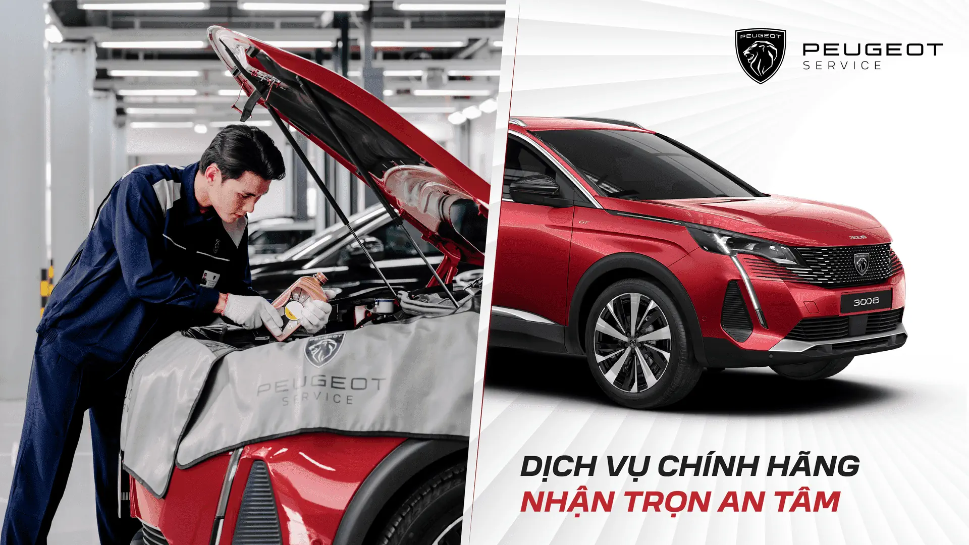 PEUGEOT TUNG LOẠT ƯU ĐÃI HÈ - DỊCH VỤ CHÍNH HÃNG – NHẬN TRỌN AN TÂM